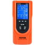 VEVOR 3-in-1 EMF Meter, 5Hz - 3.5GHz, Handheld Rechargeable Electromagnetic Field Radiation Detector, Digital LCD EMF Tester for EF MF RF Home Inspections Outdoor Ghost Hunting Paranormal Equipment