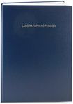 BookFactory Blue A4 Lab Notebook - 96 Pages (5mm Grid Format), A4-8.27 x 11.69 (21 cm x 29.7cm), Blue Cover, Smyth Sewn Hardbound Laboratory Notebook (LIRPE-096-4GR-A-LBT1)