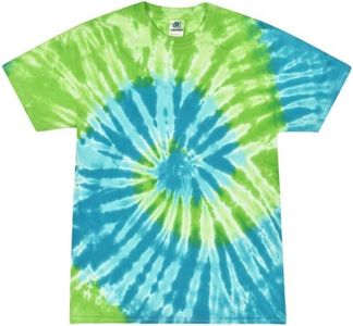 Colortone Unisex Tie Dye T-Shirts for Adults, St. Lucia, 3X-Large