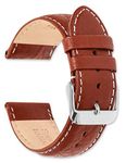 Sport Leather Watchband - Havana 17MM