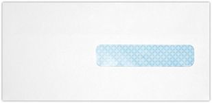 #10 1/2 Health Insurance Envelopes (4 1/2 x 9 1/2) - 24lb. Bright White w/Sec. Tint (50 Qty.) | Ideal for Health Insurance forms, Featuring a right side Window | 1012RHW-W-50