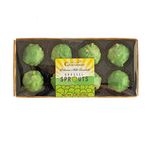 Martins Chocolatier Chocolate Brussel Sprouts | Stocking Filler | Orange Flavoured Chocolate Truffles | Novelty Christmas Chocolate Gift by Martin's Chocolatier (8 Truffles)