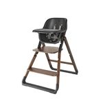Ergobaby Evolve High Chair Ergonomic high Chair 2-in-1 Set for Babies from 6 Months, Baby high Chair incl. 5-Point Harness, high Chair for Children with Adjustable seat, Dark Wood