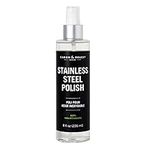 Caron & Doucet - Stainless Steel Polish | 100% Plant Based and Non-Toxic Formulation. Concentrated formulation that does not contain any water or petrochemicals. (8oz)