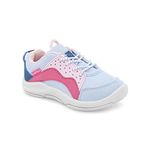 OshKosh B'Gosh Girls Junip Slip-On Sneaker, Light Grey, 7 Toddler