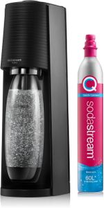 SodaStream Terra Sparkling Water Maker – Quick Connect, 60L CO2, Black