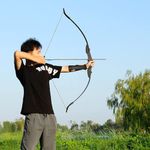 Vogbel 53" Takedown Recurve Bow and Arrows Set for Adults 30lb 40lb Archery Kit for Right/Left Hand Shooters Shooting Practice(Red,30lb)