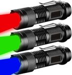 3 Pack Red Green Blue Light Bright 