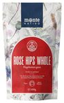 Rose hip Tea Monte Nativo (1 kg) - 100% pure and natural whole rose hips - Delicious dried rose hips for herbal infusions and dessert decorations - as Herbal Tea, Ice Tea or Fruit tea