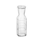 Bormioli Rocco Frigoverre Future 33.75 Oz. All Glass Pitcher With Airtight Lid, Made From Durable Glass, Dishwasher Safe, Made In Italy.