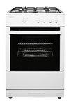 Statesman 60cm Single Cavity Gas Cooker, White