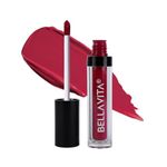 BELLAVITA Kiss-Proof Liquid Lipstick | 4.5 ml | 18-hr Stay | Liquid Lipsticks for Women| Waterproof | Long Lasting | Ultra Matte Finish | Intense Moisturisation | Pink Pout