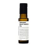 100% Organic Milk Thistle Oil 100ml - Cold-Pressed - Premium Quality - High in Vitamin E - Detoxifying - Straight from Farm - Non GMO - No Additives or Preservatives - Recyclable Glass Bottle