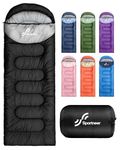 Sleeping Bag, Sportneer Sleeping Bags for Adults 3 Season Sleeping Bag for Fall, Spring & Cool Weather Warm Cold Waterproof Lightweight Sleeping Bag for Camping Hiking Backpacking Travel Outdoor