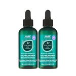 HASK TEA TREE OIL & ROSEMARY Scalp Relief Serum for All Hair Types, Color Safe, Gluten-Free, Sulfate-Free, Paraben-Free, Cruelty-Free - Pack of 2