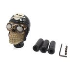 uxcell a17060600ux0106 Skull Head Shaped Shift Knob