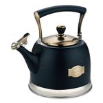 Tea Kettle Stainless Steel Teapot, Stainless Steel Teakettle for Stove Top with Heat Proof Ergonomic Handle 3.0 Quart