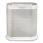 Honeywell HPA104C True HEPA Air Purifier Medium Room,Allergen Remover,Cleans Up To 750 Sq Ft in 1 Hour,Capture 99.97% of Wildfire/Smoke,Dust,Pollen,Pet Dander,Reduce 99.9% Virus,Bacteria,White