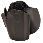 Safariland 578W 7TS GLS Wide Frame Long Slide Paddle & Belt Loop Combo Holster, Plain Black, Right Hand