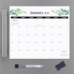 Thboxes 2025 Magnetic Calendar for Fridge, Fridge Calendar from Jan 2025 to Jun 2026, Family Calendar 2025 Month to View for Daily Monthly Plan, Thick Paper 18 Months, 29 X 33 cm