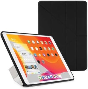 Pipetto iPad 7th Generation Case 2019 10.2 Inch TPU | Origami 5-in-1 Smart Cover | Black