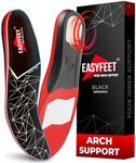 Premium Anti-Fatigue Shoe Insoles - Plantar Fasciitis Arch Support Insoles for Men and Women Shoe Inserts - Orthotic Inserts - Flat Feet - Insoles for Arch Pain High Arch - Boot Insoles M