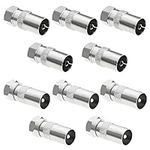 VGOL 5 Pairs TV Aerial Adapter F Ty