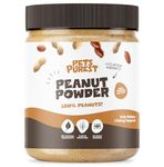 Pets Purest Dog Peanut Butter Powder, 100% Natural Dog Food Toppers for Fussy Eaters - Free From Palm Oil & Xylitol with No Added Salt or Sugar. Low Fat, High Protein 110g