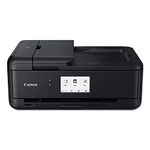 Canon PIXMA TS9520 All in one Wireless Printer Home or Office| Scanner | Copier | Mobile Printing with AirPrint and Google Cloud Print, Black, Works with Alexa, One Size