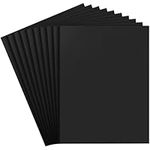 Belle Vous 10 Pack A4 Black EVA Foam Sheets - L30 x W23cm / 12 x 9 inches - 6mm Thick Craft Sheets for Cosplay, Halloween, Paper Scrapbooking, DIY Arts and Crafts Projects