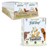 Naturediet - Feel Good Wet Dog Food, Natural and Nutritionally Balanced, Senior-Lite, 390g (Pack of 18)