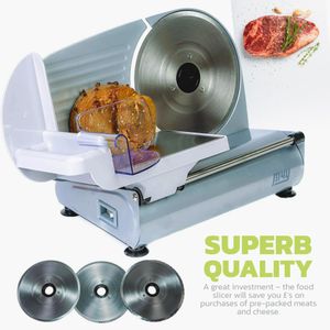 M4Y Meat Slicer 22cm – Stainless Steel Blade Food Cutter