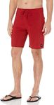 RVCA Men's Standard 4-Way Stretch Fixed Waist 19 Inch Boardshort, Rvca Dobby Strch 19 Boardshort/Cardinal, 29