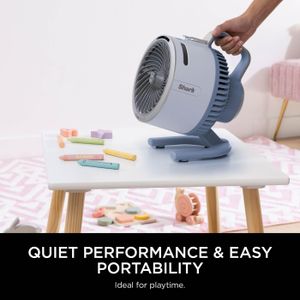 Shark FlexBreeze Cordless Fan with Misting – Portable, 5-Speed, Glacier