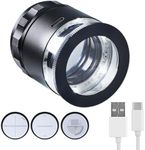 10X Rechargeable Jewelers Loupe wit