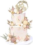 47 PCS Wood Oh Baby Cake Topper Boh