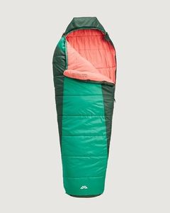 Kathmandu Mini Globe Kids Warm Water Repellent Quick Drying Camping Sleeping Bag Alhambra/Dark Spruce ONEL