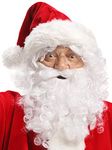 Balinco Wig + Beard + Cap + Eyebrows + Glasses Father Christmas Santa Claus Christmas white