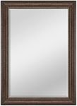 MCS 20677 Beaded Rectangular Wall Mirror, 30.2 by 40.2-Inch, Bronze