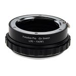 Fotodiox DLX Stretch Lens Mount Adapter-Leica R SLR Lens to Fujifilm X-Series Mirrorless Camera Body with Macro Focusing Helicoid and Magnetic Drop-in Filters, Fotodiox Black/Chrome