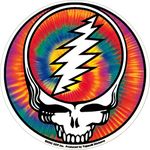 Grateful Dead - Steal your Face Tie Dye - Sticker / Decal