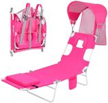 Backpack Beach Tanning Chair with C