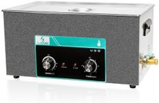 SupRUCCI Ultrasonic Cleaner - 20L 480W Sonic Parts Cleaner Machine with Heater Timer for Cleaning 3D Resin Printed, Parts, Carburetor, Circuit Board, Dirty Jewelry, Glasses, Ring, Retainer