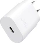 USB C Block 30W PD Super Fast Charging Block Type C Plug Wall Adapter Quick Charger for iPhone 16/15/14/13/12/11/iPad/Mini/AirPod/Galaxy S24/S23/S22-1Pack