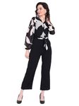 LOUSRICS Women Color Casual Jumpsuit | Size : (S, WHITE)