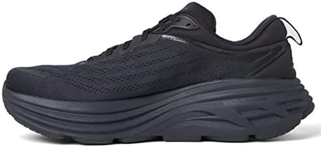 HOKA ONE ONE Women's Bondi 8 Running Shoes, Black/Black, 8 UK