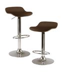 Winsome Wood Air Lift Adjustable Stools, Set of 2