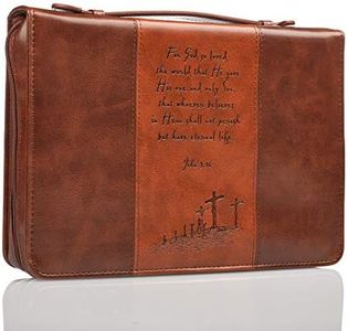 Gospel Two-tone Bible / Book Cover - John 3:16 (Large)