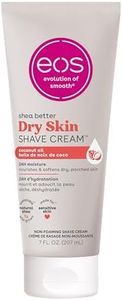 eos Shea Better Dry Skin Shaving Cream, Shave Cream for Women, Skin Care and Lotion with Coconut Oil, 24-Hour Hydration, 7 fl oz, Packaging May Vary