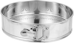 Springform Pan, 10 Inch Round Nonstick Cheesecake Pan Stainless Steel Springform Cake Pan with Removable Bottom, Leakproof Spring Form Pans for Baking